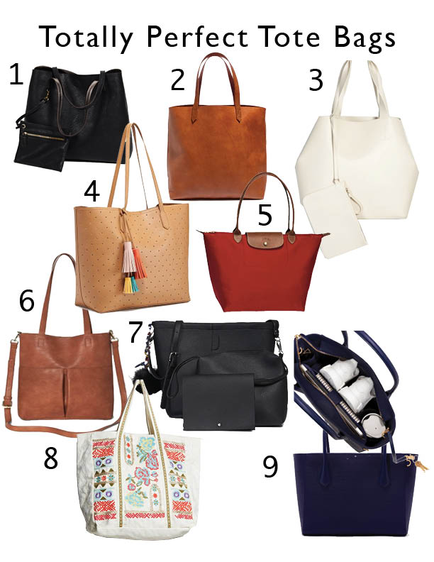 9 Totally Perfect Tote Bags • Beautiful on a Budget